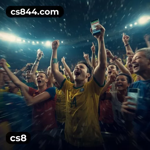 App cs8 com catálogo premium, PIX e suporte 24/7